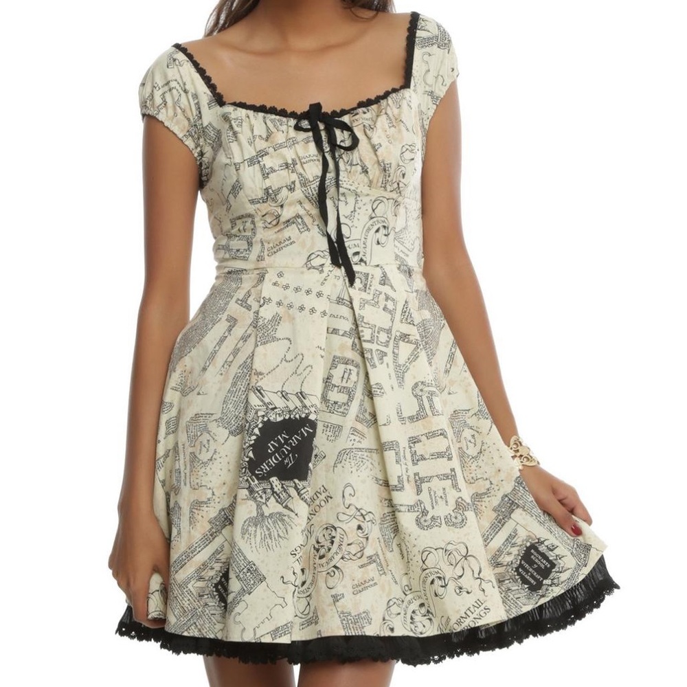 Harry Potter Marauders Map Dress